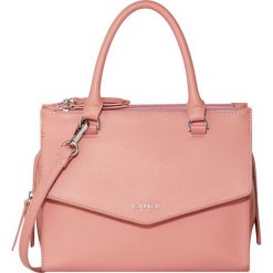 Fiorelli - Torebka. Różowe torebki klasyczne damskie marki Fiorelli, w paski, z poliesteru, casualowe, na ramię, średnie, bez dodatków. Za 339,90 zł.