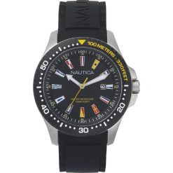 Nautica - Zegarek NAPJBC. Czarne zegarki męskie marki Nautica, ze stali. W wyprzedaży za 479,90 zł.