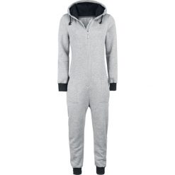 Kombinezony damskie: Forplay Jumpsuit Kombinezon szary
