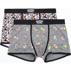 Zestaw bokserek LOONEY TUNES - Czarny. Czarne bokserki męskie Cropp. Za 49,99 zł.