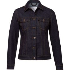 Dżinsowa kurtka - Slim fit - w kolorze granatowym. Niebieskie płaszcze damskie Cross Jeans, l, bez wzorów, bez kaptura. W wyprzedaży za 128,95 zł.