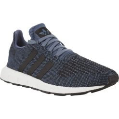 Niebieskie Buty Do Biegania Adidas SWIFT RUN J 604. Niebieskie sneakersy damskie Molly.pl, z gumy. Za 279,00 zł.