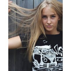 Koszulka Ogórek Czarna. Czarne t-shirty damskie marki Pakamera, z bawełny. Za 99,00 zł.