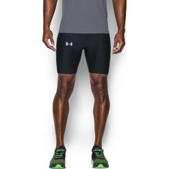 Bermudy męskie: Under Armour Spodenki męskie Run True Heatgear Half Tight czarne r. L (1290264-001)