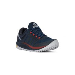 Buty do biegania Merrell NOVA GTX M. Niebieskie buty sportowe męskie Merrell, bez zapięcia, do biegania. Za 615,23 zł.