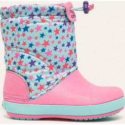 Crocs - Kalosze dziecięce. Różowe kalosze dziewczęce Crocs. W wyprzedaży za 159,90 zł.