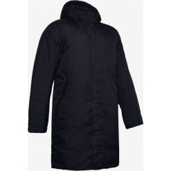 Under Armour Insulated Bench Kurtka Czarny. Czarne płaszcze męskie Under Armour, na jesień, l, bez wzorów, z poliesteru, bez kaptura. Za 826,95 zł.