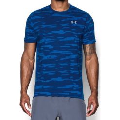 Under Armour Koszulka męska Threadborne Run Mesh SS niebieska r. S (1298851-984). Niebieskie koszulki sportowe męskie Under Armour, m, z meshu. Za 117,75 zł.