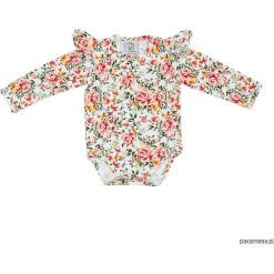 Body niemowlęce: Body z falbankami White Roses