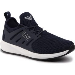 Sneakersy EA7 EMPORIO ARMANI - X8X052 XCC57 00285 Navy. Niebieskie sneakersy męskie EA7 Emporio Armani, bez zapięcia. Za 639,00 zł.