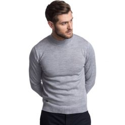Sweter OTTAVIO SWPR000291. Szare swetry męskie Giacomo Conti, m, bez wzorów, z wełny, bez kołnierzyka, bez kaptura. Za 199,00 zł.
