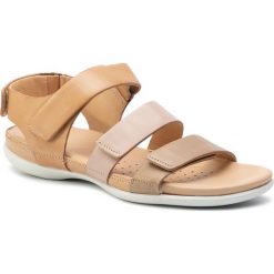 Sandały ECCO - Flash 24394351433 Dune/Rose Dust/Powder. Brązowe klapki damskie ecco, bez wzorów, ze skóry, bez obcasa. W wyprzedaży za 319,00 zł.