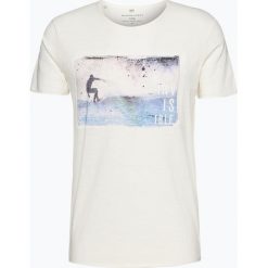 T-shirty męskie: Selected – T-shirt męski – Carve, beżowy