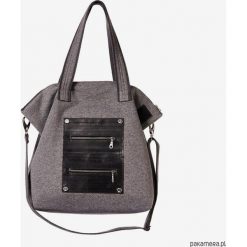 Torebki klasyczne damskie: soft grey square