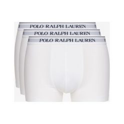 Polo Ralph Lauren 3-pack Bokserki Biały. Białe bokserki męskie Polo Ralph Lauren, bez wzorów, z elastanu. Za 180,95 zł.
