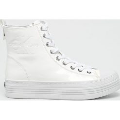 Calvin Klein Jeans - Trampki Zazah. Szare tenisówki damskie Calvin Klein Jeans, z jeansu. Za 499,90 zł.