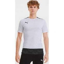 Puma teamFINAL 21 Koszulka Biały. Białe podkoszulki męskie Puma, xl, bez wzorów, z bawełny, bez kołnierzyka, z krótkim rękawem, krótkie. Za 171,95 zł.