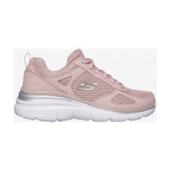 Skechers Perfect Mate Tenisówki Różowy. Różowe trampki i tenisówki damskie Skechers, bez wzorów, ze skóry, bez zapięcia. Za 285,95 zł.