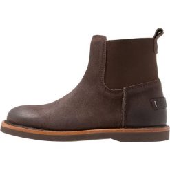 Shabbies Amsterdam Botki dark brown. Brązowe botki damskie skórzane marki Shabbies Amsterdam, klasyczne. Za 969,00 zł.