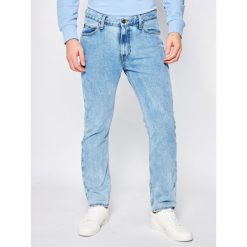 Jeansy Slim Fit Lee Rider L701GAXW. Niebieskie jeansy męskie Lee, m, bez wzorów. W wyprzedaży za 219,00 zł.