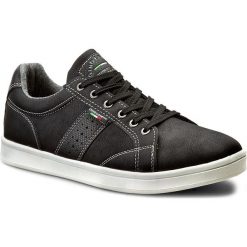 Sneakersy GINO LANETTI - MP07-16901-01 Czarny. Czarne sneakersy męskie marki Gino Lanetti, na co dzień, bez wzorów, ze skóry ekologicznej, klasyczne, bez zapięcia. Za 119,99 zł.