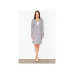 Spódnica M516 Wzór 30. Szare spódniczki damskie FIGL, na co dzień, s, z nadrukiem, eleganckie, ołówkowe. Za 129,00 zł.
