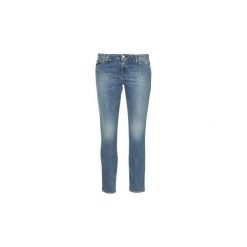 Jeansy slim fit Acquaverde NIKKY. Niebieskie jeansy damskie marki Acquaverde, bez wzorów, z jeansu. Za 455,20 zł.