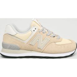 New Balance - Buty WL574CRA. Szare buty sportowe damskie New Balance, z materiału. W wyprzedaży za 299,90 zł.