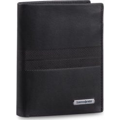 Duży Portfel Męski SAMSONITE - Spectr. Slg 108693-6660-1INU Blck/Nblu. Czarne portfele męskie Samsonite, bez wzorów, ze skóry. W wyprzedaży za 179,00 zł.