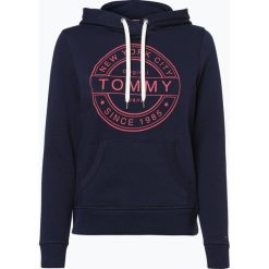 Bluzy damskie: Tommy Jeans - Damska bluza nierozpinana, niebieski