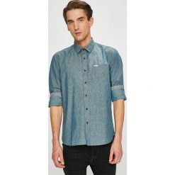 Pepe Jeans - Koszula. Niebieskie koszule męskie marki Pepe Jeans, xl, z bawełny, klasyczne, z klasycznym kołnierzykiem, z długim rękawem. W wyprzedaży za 199,90 zł.