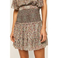 Pepe Jeans - Spódnica Paula. Spódniczki damskie Pepe Jeans, na co dzień, s, bez wzorów, z poliesteru, casualowe, rozkloszowane. Za 259,90 zł.