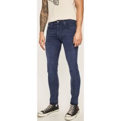 Pepe Jeans - Jeansy Stanley. Niebieskie jeansy męskie Pepe Jeans, bez wzorów. W wyprzedaży za 299,90 zł.