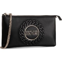 Torebka VERSACE JEANS COUTURE - E3VUBPA5 40293 899. Czarne torebki klasyczne damskie Versace Jeans Couture, bez wzorów, z jeansu, eleganckie, bez dodatków. Za 339,00 zł.