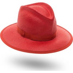 KAPELUSZ ROLLE Weekend Max Mara. Czerwone kapelusze damskie Weekend Max Mara, bez wzorów, z materiału. Za 258,30 zł.