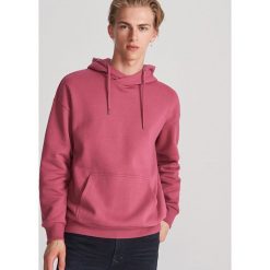 Gładka bluza z kapturem - Fioletowy. Fioletowe bluzy męskie Reserved, xl, bez wzorów, z kapturem, bez rękawów, z kapturem. Za 89,99 zł.