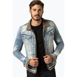 Tigha - Męska kurtka jeansowa – Kyrin tent, niebieski. Niebieskie bez kategorii marki Tigha, m, z jeansu. Za 599,95 zł.