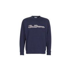 Bluzy Ben Sherman ARCHIVE LOGO SWEAT. Niebieskie bluzy męskie Ben Sherman, s, bez wzorów, bez kołnierzyka, bez rękawów, bez kaptura. Za 307,30 zł.