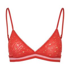Pieces Biustonosz damski Iw Bra Aura Orange (rozmiar S). Pomarańczowe biustonosze Pieces, bez wzorów. W wyprzedaży za 40,00 zł.