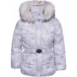 Kurtka POIVRE BLANC Biały|Print. Białe kurtki dziewczęce przeciwdeszczowe marki Poivre Blanc, w paski, z materiału. Za 468,00 zł.