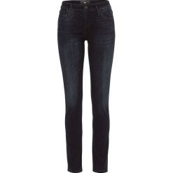 Dżinsy "Anya" - Slim fit - w kolorze czarnym. Niebieskie jeansy damskie Cross Jeans, l, z podwyższonym stanem. W wyprzedaży za 120,95 zł.