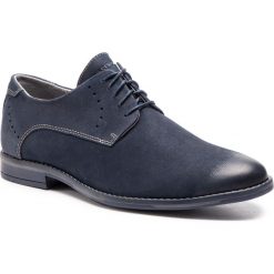 Półbuty LASOCKI FOR MEN - MB-LEYTON-06 Granatowy. Niebieskie półbuty męskie Lasocki For Men, na co dzień, bez wzorów, ze skóry, bez zapięcia. Za 189,99 zł.