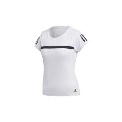 T-shirty z krótkim rękawem adidas Koszulka Club. Szare t-shirty damskie marki Adidas, l, z dresówki, na jogę i pilates. Za 149,00 zł.
