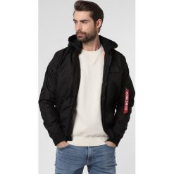 Alpha Industries - Kurtka męska, czarny. Czarne kurtki męskie Alpha Industries, xl, bez wzorów, z dresówki, klasyczne, bez kaptura. Za 679,95 zł.