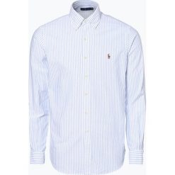 Polo Ralph Lauren - Koszula męska, niebieski. Niebieskie koszule męskie na spinki Polo Ralph Lauren, m, z haftami, button down. Za 499,95 zł.