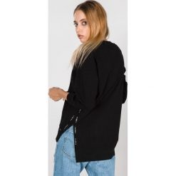 GAS Hellin Strass Bluza Czarny. Czarne bluzy damskie Gas, xl, z aplikacjami, z elastanu, bez rękawów, bez kaptura. Za 542,95 zł.