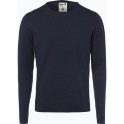 Swetry klasyczne męskie: DENIM by Nils Sundström – Sweter męski, niebieski