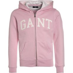 GANT FULL ZIP HOODIE Bluza rozpinana shadow rose. Różowe bluzy dziewczęce GANT, z bawełny. Za 379,00 zł.