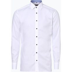 Koszule męskie na spinki: Eterna Slim Fit – Koszula męska niewymagająca prasowania, czarny