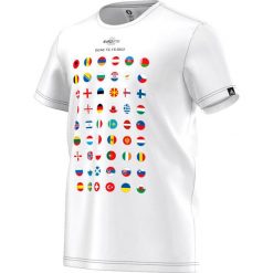 Koszulki sportowe męskie: Adidas Koszulka męska Road To France biała r. XL (AI5601)